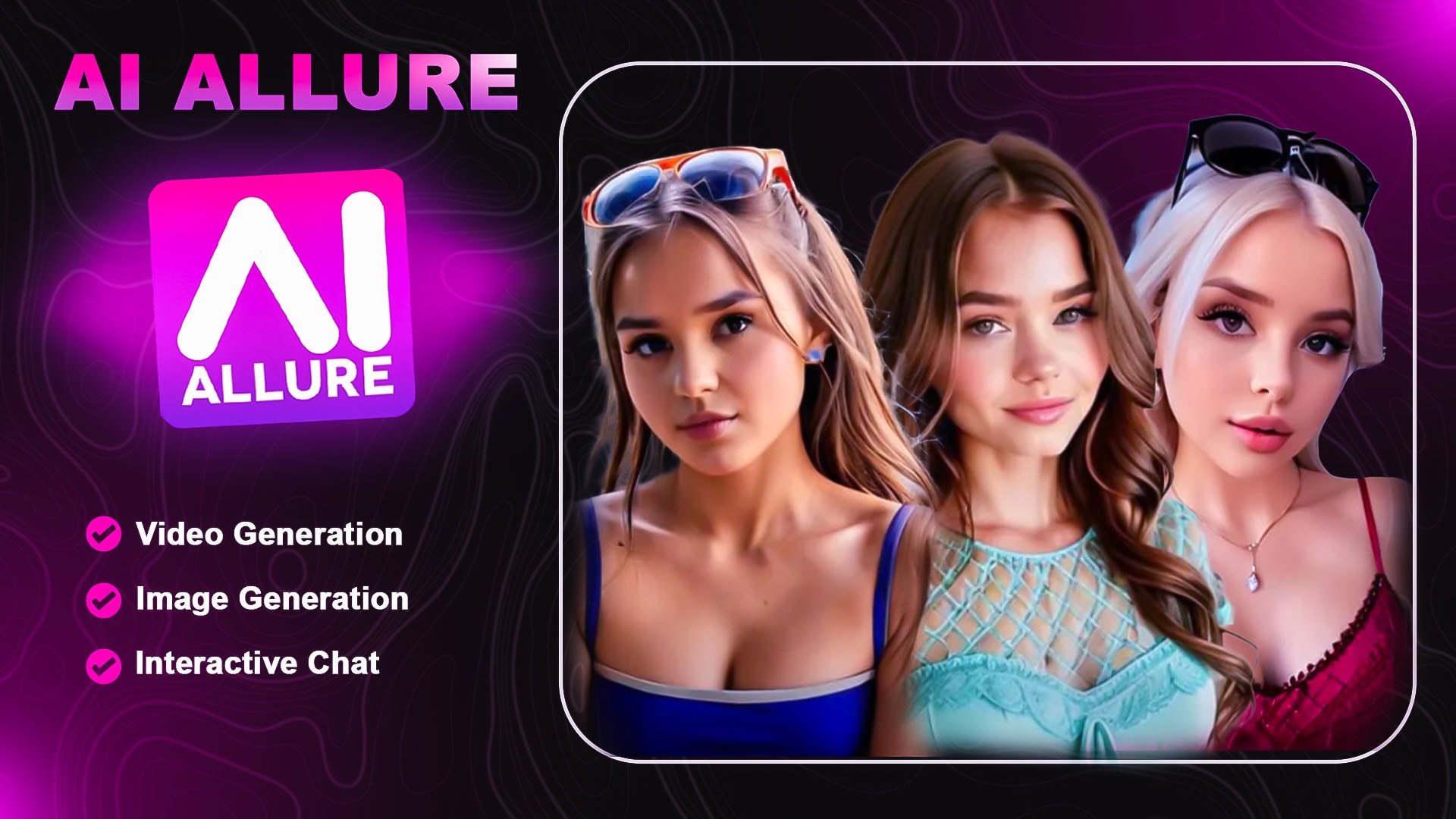 AI Allure AI girlfriend app screenshot